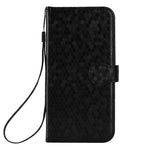 Custodia per telefono in pelle con trama a nido d'ape, For Motorola Moto G73 5G, For Motorola Moto G72 4G, For Motorola Moto G53 5G, For Motorola Moto G13 / G23 4G