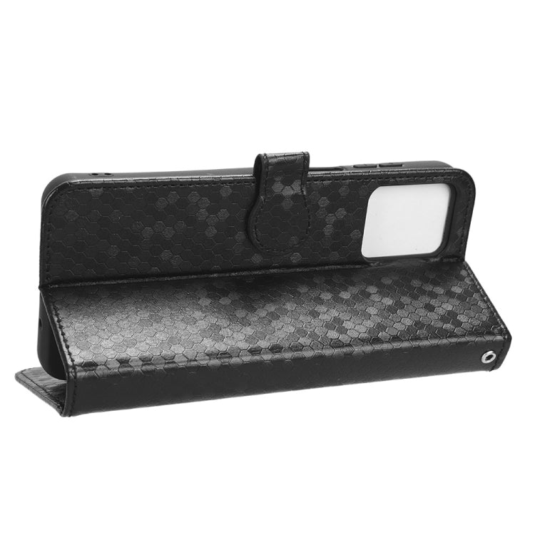 Custodia per telefono in pelle con trama a nido d'ape, For Motorola Moto G73 5G, For Motorola Moto G72 4G, For Motorola Moto G53 5G, For Motorola Moto G13 / G23 4G
