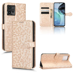 Custodia per telefono in pelle con trama a nido d'ape, For Motorola Moto G73 5G, For Motorola Moto G72 4G, For Motorola Moto G53 5G, For Motorola Moto G13 / G23 4G