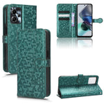 Custodia per telefono in pelle con trama a nido d'ape, For Motorola Moto G73 5G, For Motorola Moto G72 4G, For Motorola Moto G53 5G, For Motorola Moto G13 / G23 4G