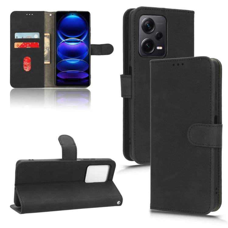 Custodia in pelle con vibrazione magnetica per Redmi Note 12 Pro+