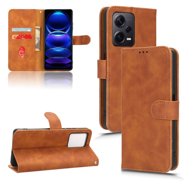 Custodia in pelle con vibrazione magnetica per Redmi Note 12 Pro+