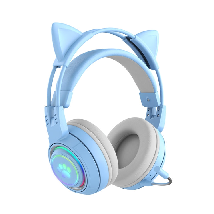 Cuffie wireless Bluetooth T25 RGB con microfono staccabile