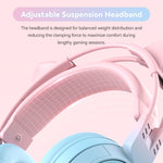 Cuffie wireless Bluetooth T25 RGB con microfono staccabile