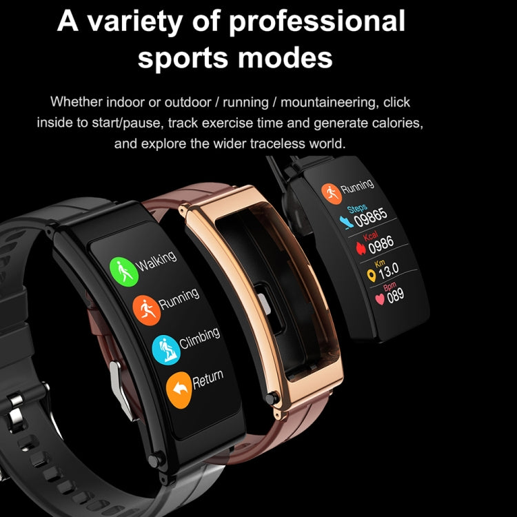 Smartwatch K13 1.14" con Auricolare Bluetooth e Steel Band