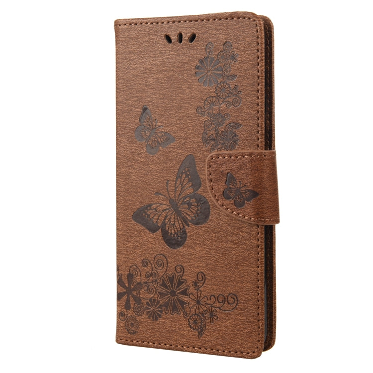 Custodia per cellulare in pelle flip orizzontale goffrata farfalla, For Xiaomi Redmi Note 12 Pro+ 5G Global