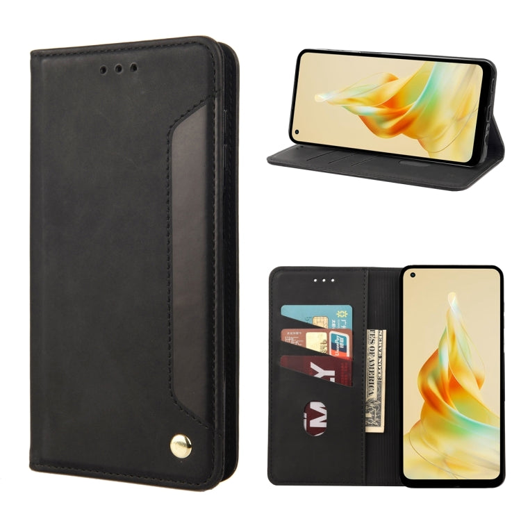 Custodia per telefono in pelle con giunture al tatto, For OPPO Reno8 T 4G, For Xiaomi Redmi Note 12 5G Global / Poco X5 5G, For Xiaomi Redmi Note 12 Pro 5G Global, For Xiaomi Redmi Note 12 Pro+ 5G Global