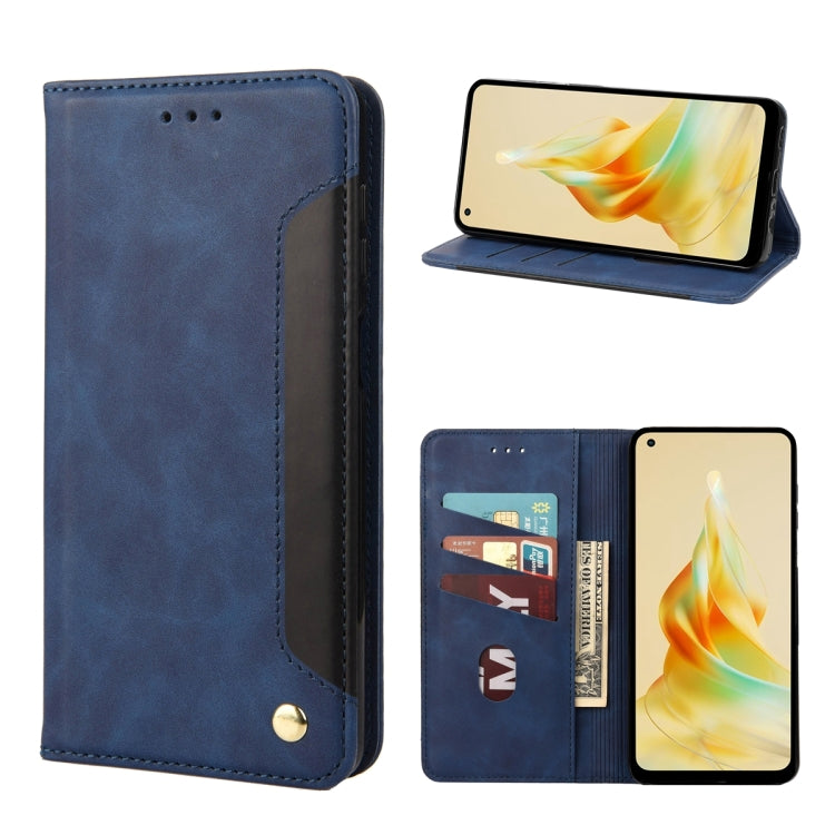 Custodia per telefono in pelle con giunture al tatto, For OPPO Reno8 T 4G, For Xiaomi Redmi Note 12 5G Global / Poco X5 5G, For Xiaomi Redmi Note 12 Pro 5G Global, For Xiaomi Redmi Note 12 Pro+ 5G Global