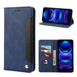 Custodia per telefono in pelle con giunture al tatto, For OPPO Reno8 T 4G, For Xiaomi Redmi Note 12 5G Global / Poco X5 5G, For Xiaomi Redmi Note 12 Pro 5G Global, For Xiaomi Redmi Note 12 Pro+ 5G Global