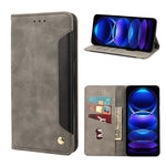 Custodia per telefono in pelle con giunture al tatto, For OPPO Reno8 T 4G, For Xiaomi Redmi Note 12 5G Global / Poco X5 5G, For Xiaomi Redmi Note 12 Pro 5G Global, For Xiaomi Redmi Note 12 Pro+ 5G Global