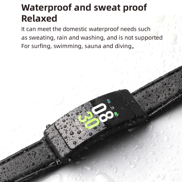 Cinturino in pelle per smartwatch K30 0,96 pollici con auricolare