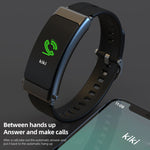 Cinturino in pelle per smartwatch K30 0,96 pollici con auricolare