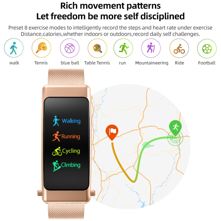 Cinturino in pelle per smartwatch K30 0,96 pollici con auricolare