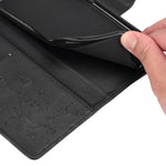 Custodia per telefono in pelle con motivo floreale a farfalla, For Xiaomi Redmi Note 12 Pro+ 5G Global