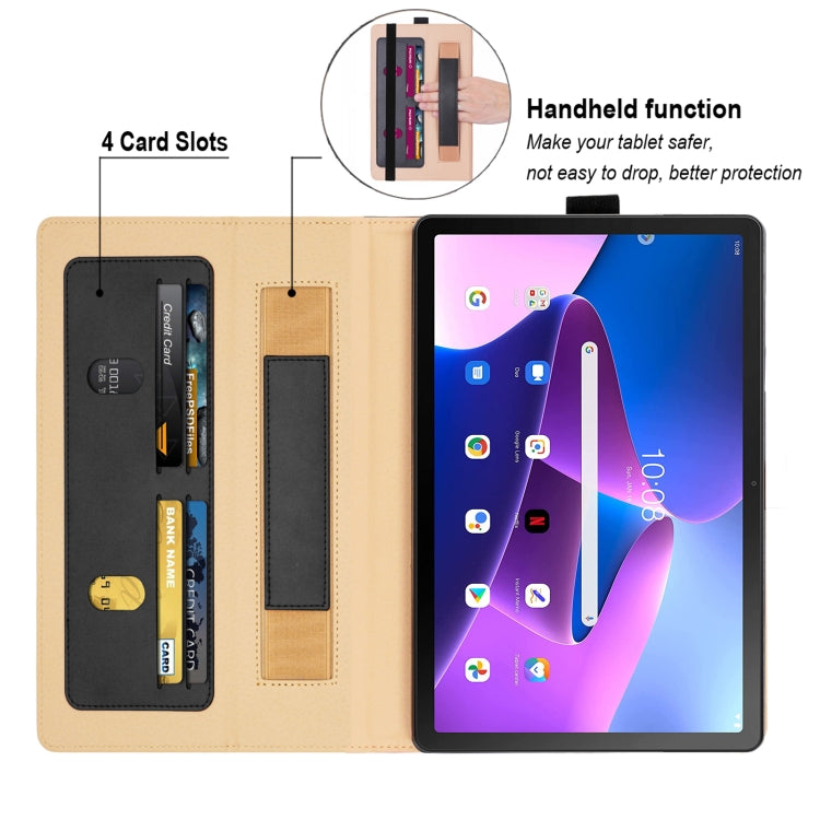 Custodia Smart Tablet in pelle con supporto frontale goffrato, For Lenovo Tab P11 Pro Gen2 11.2 2022 TB132/138