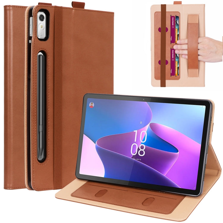 Custodia Smart Tablet in pelle con supporto frontale goffrato, For Lenovo Tab P11 Pro Gen2 11.2 2022 TB132/138