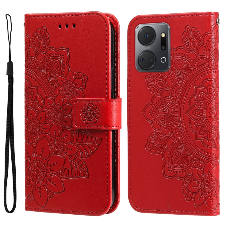 Custodia portafoglio in pelle per Honor X8a