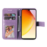 Custodia portafoglio in pelle goffrata per Xiaomi Redmi e Vivo