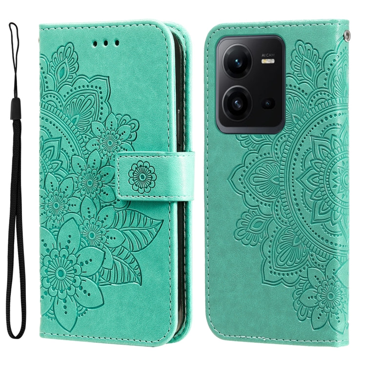 Custodia portafoglio in pelle goffrata per Xiaomi Redmi e Vivo