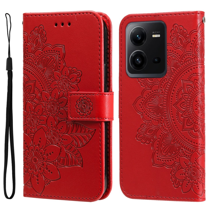Custodia portafoglio in pelle goffrata per Xiaomi Redmi e Vivo