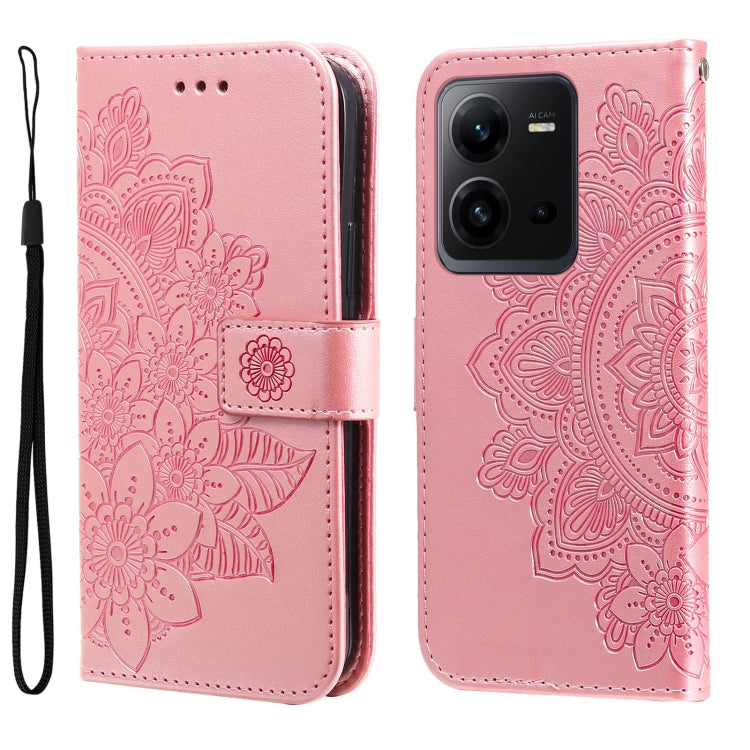Custodia portafoglio in pelle goffrata per Xiaomi Redmi e Vivo
