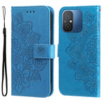 Custodia portafoglio in pelle goffrata per Xiaomi Redmi e Vivo