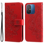 Custodia portafoglio in pelle goffrata per Xiaomi Redmi e Vivo
