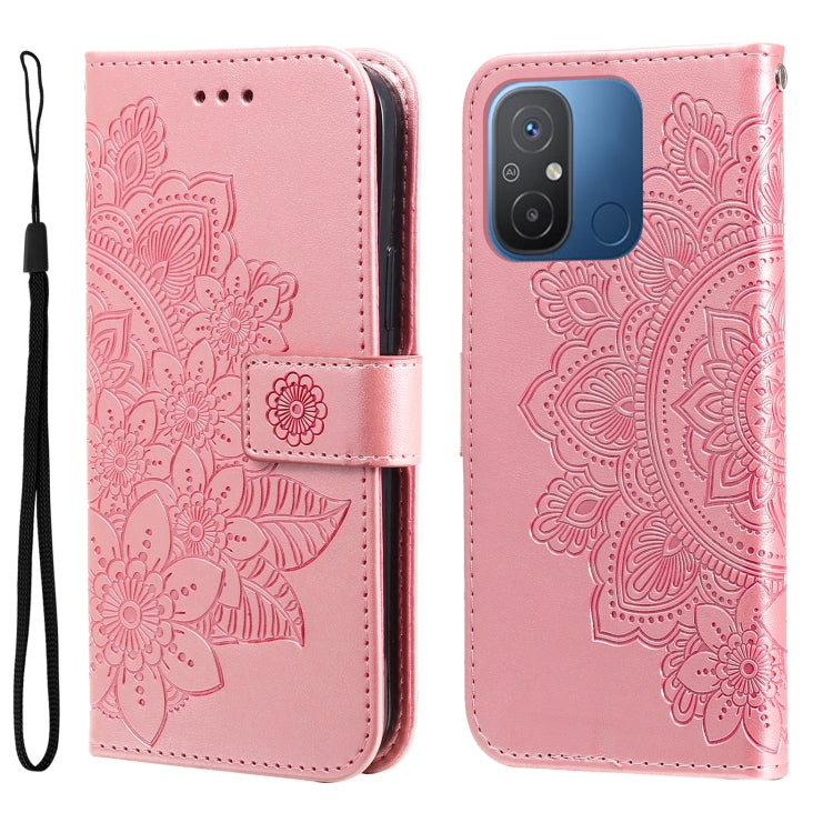 Custodia portafoglio in pelle goffrata per Xiaomi Redmi e Vivo