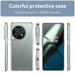Custodia per telefono in acrilico + TPU serie colorata, For OnePlus 11 5G