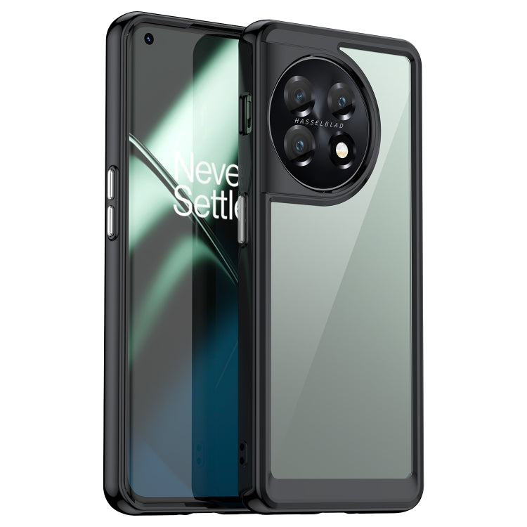 Custodia per telefono in acrilico + TPU serie colorata, For OnePlus 11 5G