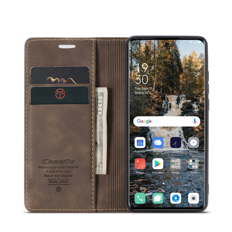 CaseMe 013 Custodia multifunzionale in pelle a conchiglia orizzontale, For OPPO Reno8 T 5G, For Xiaomi Redmi Note 12 5G / Poco X5, For Xiaomi Redmi Note 12 Pro 5G / Poco X5 Pro, For Xiaomi Redmi Note 12 Pro+ 5G