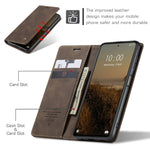 CaseMe 013 Custodia multifunzionale in pelle a conchiglia orizzontale, For OPPO Reno8 T 5G, For Xiaomi Redmi Note 12 5G / Poco X5, For Xiaomi Redmi Note 12 Pro 5G / Poco X5 Pro, For Xiaomi Redmi Note 12 Pro+ 5G