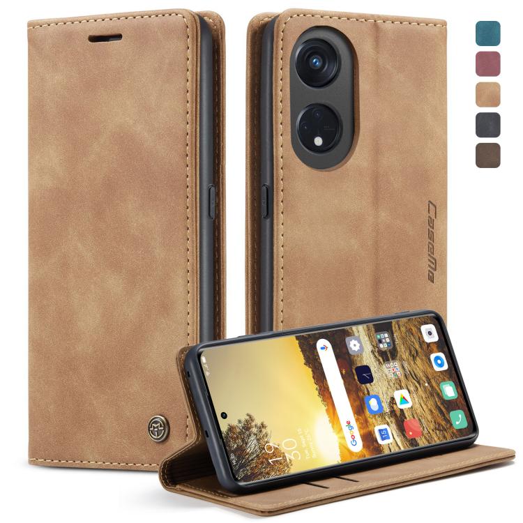 CaseMe 013 Custodia multifunzionale in pelle a conchiglia orizzontale, For OPPO Reno8 T 5G, For Xiaomi Redmi Note 12 5G / Poco X5, For Xiaomi Redmi Note 12 Pro 5G / Poco X5 Pro, For Xiaomi Redmi Note 12 Pro+ 5G