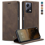 CaseMe 013 Custodia multifunzionale in pelle a conchiglia orizzontale, For OPPO Reno8 T 5G, For Xiaomi Redmi Note 12 5G / Poco X5, For Xiaomi Redmi Note 12 Pro 5G / Poco X5 Pro, For Xiaomi Redmi Note 12 Pro+ 5G