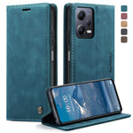 CaseMe 013 Custodia multifunzionale in pelle a conchiglia orizzontale, For OPPO Reno8 T 5G, For Xiaomi Redmi Note 12 5G / Poco X5, For Xiaomi Redmi Note 12 Pro 5G / Poco X5 Pro, For Xiaomi Redmi Note 12 Pro+ 5G