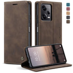 CaseMe 013 Custodia multifunzionale in pelle a conchiglia orizzontale, For OPPO Reno8 T 5G, For Xiaomi Redmi Note 12 5G / Poco X5, For Xiaomi Redmi Note 12 Pro 5G / Poco X5 Pro, For Xiaomi Redmi Note 12 Pro+ 5G