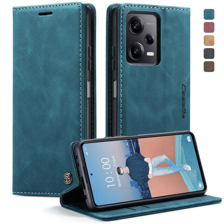 CaseMe 013 Custodia multifunzionale in pelle a conchiglia orizzontale, For OPPO Reno8 T 5G, For Xiaomi Redmi Note 12 5G / Poco X5, For Xiaomi Redmi Note 12 Pro 5G / Poco X5 Pro, For Xiaomi Redmi Note 12 Pro+ 5G