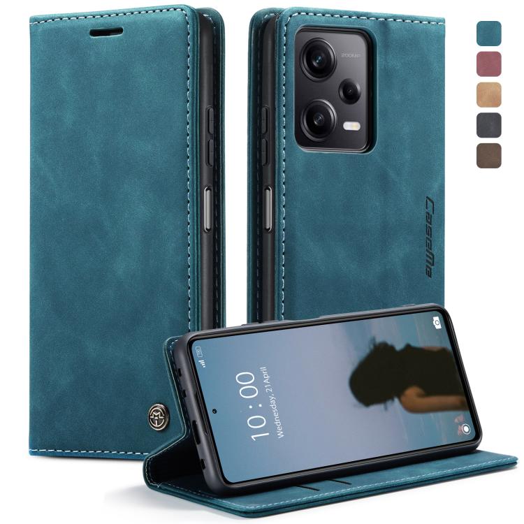 CaseMe 013 Custodia multifunzionale in pelle a conchiglia orizzontale, For OPPO Reno8 T 5G, For Xiaomi Redmi Note 12 5G / Poco X5, For Xiaomi Redmi Note 12 Pro 5G / Poco X5 Pro, For Xiaomi Redmi Note 12 Pro+ 5G