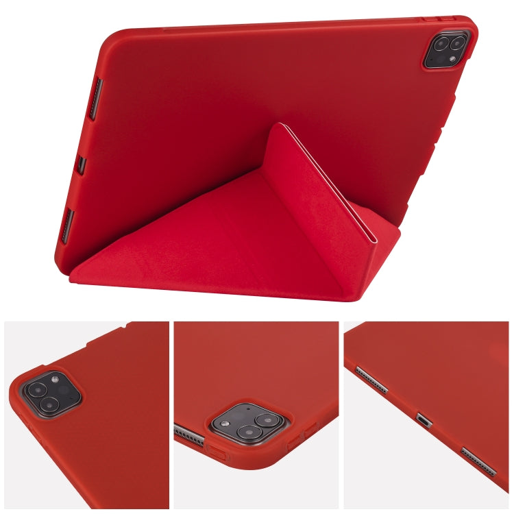 Custodia multi-pieghevole in pelle PU per iPad Pro 11 (2020)