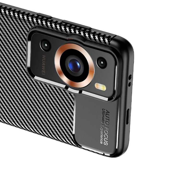 Custodia per telefono in TPU antiurto con struttura in fibra di carbonio, For Huawei P60, For Huawei P60 Pro, For OnePlus Ace 2V