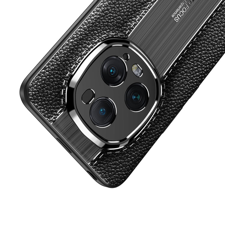 Custodia per telefono in TPU antiurto con texture Litchi, For Honor Magic5 Ultimate, For Huawei P60, For Huawei P60 Pro, For OnePlus Ace 2V