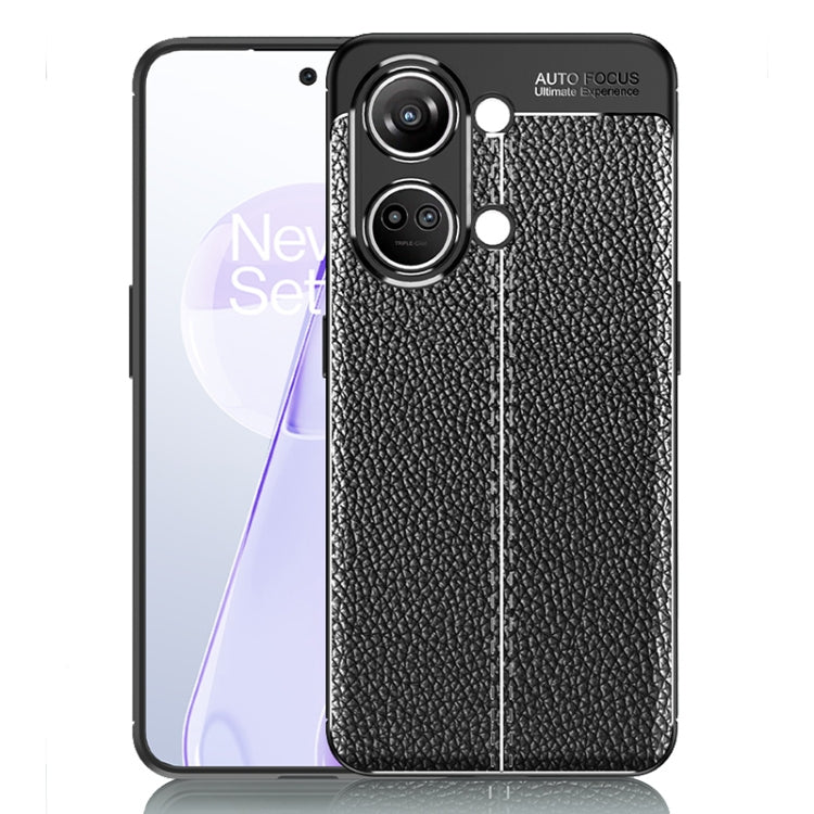 Custodia per telefono in TPU antiurto con texture Litchi, For Honor Magic5 Ultimate, For Huawei P60, For Huawei P60 Pro, For OnePlus Ace 2V