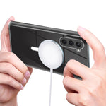Custodia TPU acrilico magnetica MagSafe per Samsung S23 Ultra
