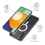 Custodia TPU acrilico magnetica MagSafe per Samsung S23 Ultra