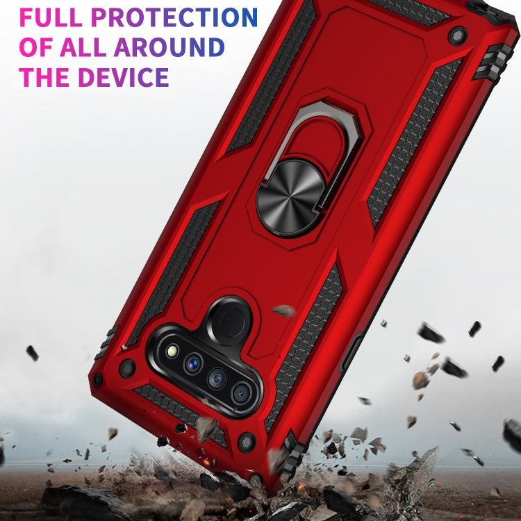 Custodia protettiva antiurto con supporto girevole per LG Stylo 6