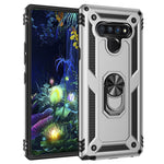Custodia protettiva antiurto con supporto girevole per LG Stylo 6