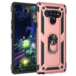 Custodia protettiva antiurto con supporto girevole per LG Stylo 6
