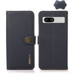 Custodia per telefono in vera pelle KHAZNEH Custer Texture RFID, For Google Pixel 7A, For Xiaomi Redmi Note 12 4G Global