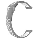 Cinturino silicone bicolore per Garmin Vivoactive 3