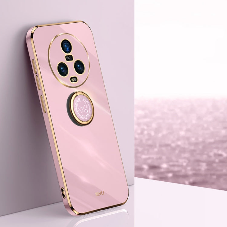 Custodia TPU elettrolitico con supporto anello per Honor X7a